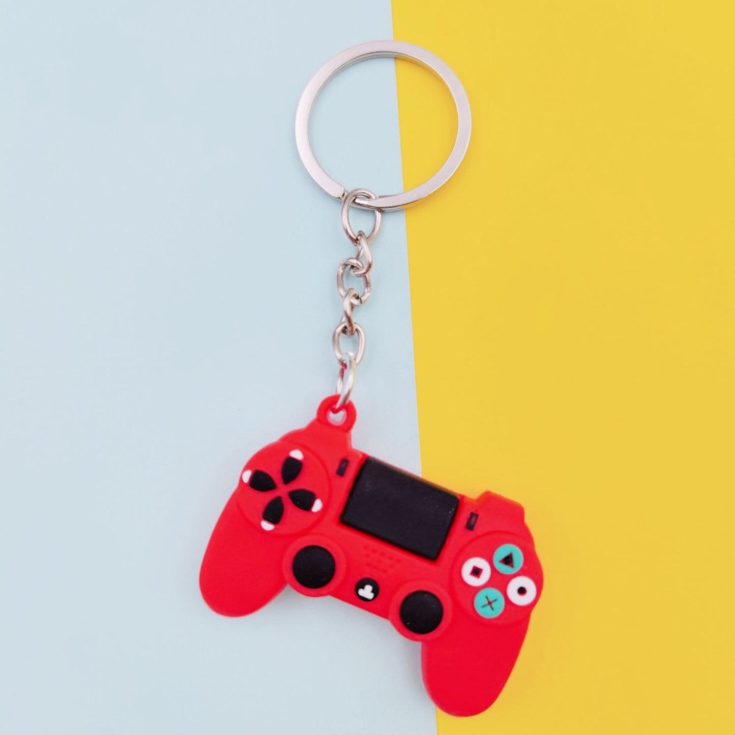 Cartoon mini game console keychain