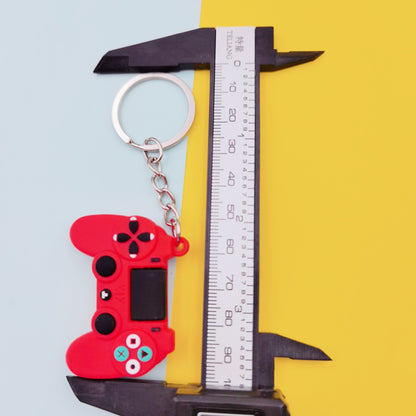 Cartoon mini game console keychain