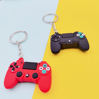 Cartoon mini game console keychain