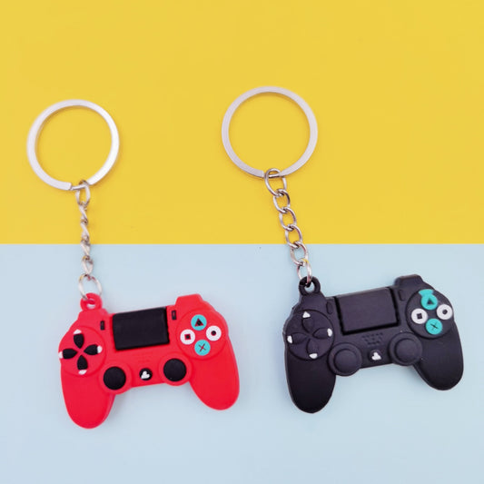 Cartoon mini game console keychain